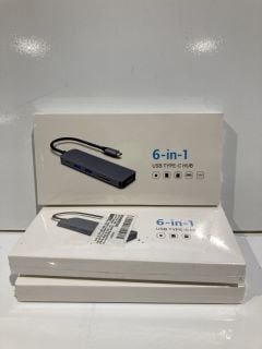 BOX OF 9 IN 1 USB TYPE C HUB