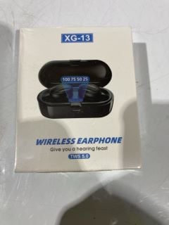 BOX OF XG 13 WIRELESS HEADPHONES