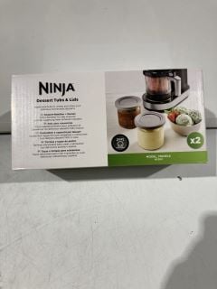 BOX OF NINJA DESSERT TUBS & LIDS