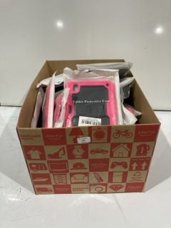 BOX OF ASSORTED IPAD/MOBILE PHONE/ AIRPOD CASES