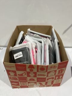 BOX OF ASSORTED IPAD/MOBILE PHONE/ AIRPOD CASES