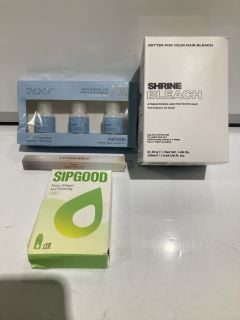 BOX OF SHRINE BLEACH 2X, VUFOID TEETH WHITENING KIT