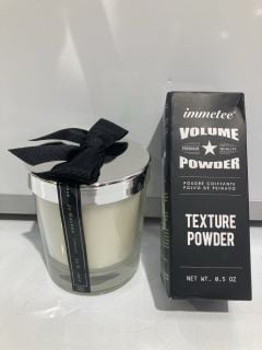 BOX OF JO MALONE CANDLE, AIR WICK ESSENTIAL OIL