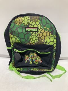 BOX OF LEQUEEN BACKPACK, NINJA TURTLES 19522454 BACKPACK