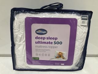 BOX OF SILENTNIGHT DEEP SLEEP ULTIMATE MATTRESS TOPPER DOUBLE