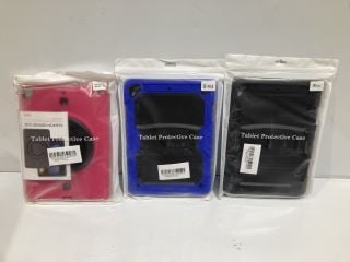 BOX OF A VARIETY OF PHONE CASES/TABLET CASES