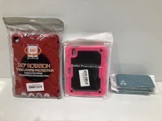 BOX OF A VARIETY OF PHONE CASES/TABLET CASES