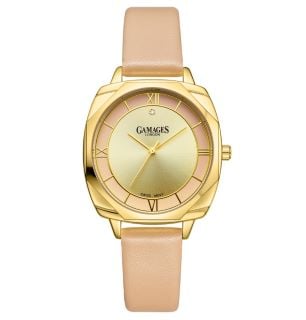 GAMAGES OF LONDON LADIES RESPLENDENT DIAMOND IN GOLD ROSE RRP £610 (SKU:GAW461)