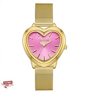 GAMAGES OF LONDON LADIES AFFECTIONATE DIAMOND IN GOLD MEDIUM PINK RRP £610 (SKU:GAW491)