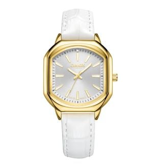 GAMAGES OF LONDON LADIES VISCOUNTESS DIAMOND IN GOLD WHITE RRP £605 (SKU:GAW402)