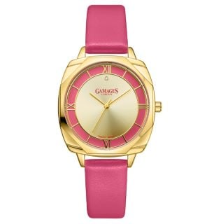 GAMAGES OF LONDON LADIES ELOQUENT DIAMOND IN GOLD RASPBERRY RRP £605 (SKU:GAW422)