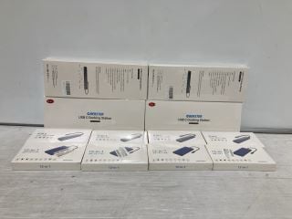 BOX OF ASSORTED ITEMS TO INCLUDE 4 PORT USB 3.0 SPLITTER