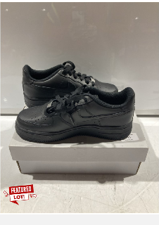 1 X NIKE AIR FORCE 1 LE BLACK 3.5