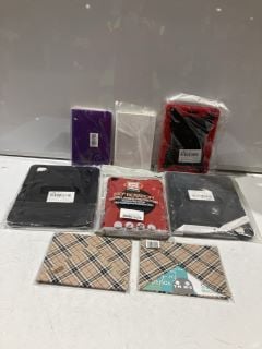 BOX OF ASSORTED ITEMS TO INCLUDE TABLET CASES