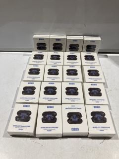 BOX OF ASSORTED ITEMS TO INCLUDE XG-13 WIRELESS EARPHONES