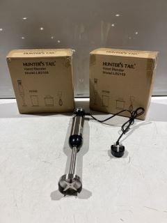 3 X ITEMS TO INCLUDE HUNTERS TAIL HAND BLENDER 1000W