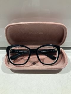 X 1 MIU MIU GLASSES IN BLACK