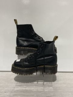 X1 DR MARTENS BLACK ANKLE BOOTS BOUNCING SOLES SIZE UK 5