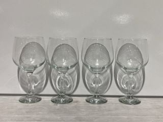 1 X LAV WINE GLASSES (6 IN THE BOX)