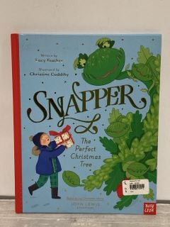 BOX OF ASSORTED ITEMS TO INCLUDE SNAPPERS THE PERFECT CHRISTMAS TREE BOOK