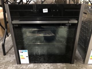 NEFF BUILT-IN SINGLE OVEN MODEL: B54CR71G0B - RRP.£1249 (EX-DISPLAY)