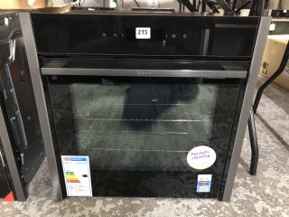 NEFF BUILT-IN SINGLE OVEN MODEL: B54CR71G0B - RRP.£1249 (EX-DISPLAY)