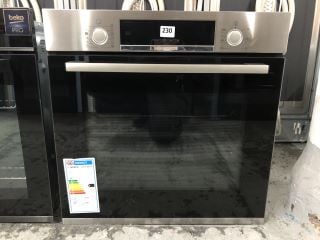 BOSCH BUILT-IN SINGLE OVEN MODEL: HRS574BS0B - RRP.£629 (EX-DISPLAY)