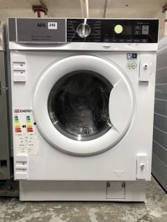 AEG 7000 SERIES KOMBI DUAL SENSE PRO SENSE 7/4KG INTEGRATED WASHER DRYER MODEL: L7WE7631BI - RRP.£1000 (EX-DISPLAY)