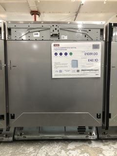 MIELE INTEGRATED DISHWASHER MODEL: G5350SCVI - RRP.£1039 (EX-DISPLAY)