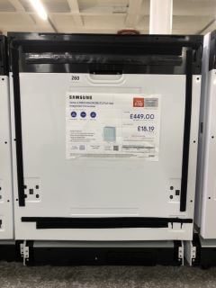 SAMSUNG INTEGRATED DISHWASHER MODEL: DW60M6040BB - RRP.£499 (EX-DISPLAY)