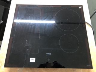 BEKO 4 ZONE INDUCTION HOB MODEL: HII64820UFT - RRP.£419 (EX-DISPLAY)