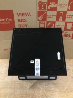 BOSCH BLACK GLASS COOKER HOOD MODEL: DWK67CM60B - RRP.£699 (EX-DISPLAY)