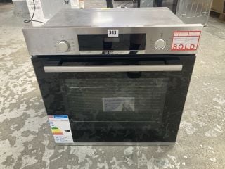 BOSCH BUILT-IN SINGLE OVEN MODEL: HBS574BS0B - RRP.£1249 (EX-DISPLAY)