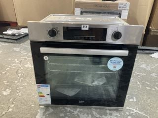 BEKO BUILT-IN SINGLE OVEN MODEL: BBIE22300XFP - RRP.£288 (EX-DISPLAY)