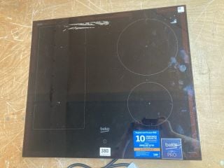 BEKO 4 ZONE INDUCTION HOB MODEL: HII6482UFT (EX-DISPLAY)