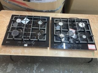 2 X NEFF GAS HOBS (INCOMPLETE)