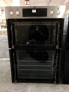 AEG BUILT-IN DOUBLE OVEN MODEL: DEB331010M - RRP.£550