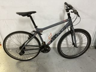 CARRERA GREY HYBRID BIKE - MPSS03139249 (VAT ONLY PAYABLE ON BUYERS PREMIUM)