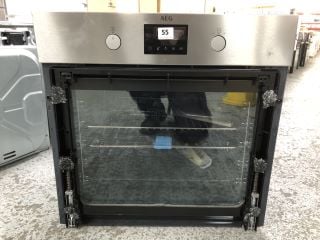 AEG BUILT-IN SINGLE OVEN MODEL: BPS355061M - RRP.£700