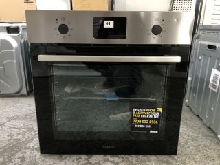 ZANUSSI BUILT-IN SINGLE OVEN MODEL: ZOHNX3X1 - RRP.£359