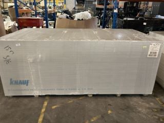 QTY 60 KNAUF STANDARD WALLBOARD 1200X2400X15