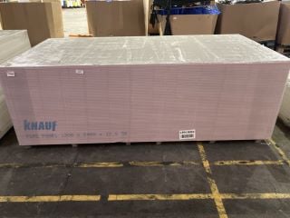 QTY 60 KNAUF FIRE PANEL 1200X2400X12.5