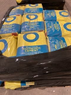 QTY OF BLUE CIRCLE MASTERCRETE CEMENT 25KG