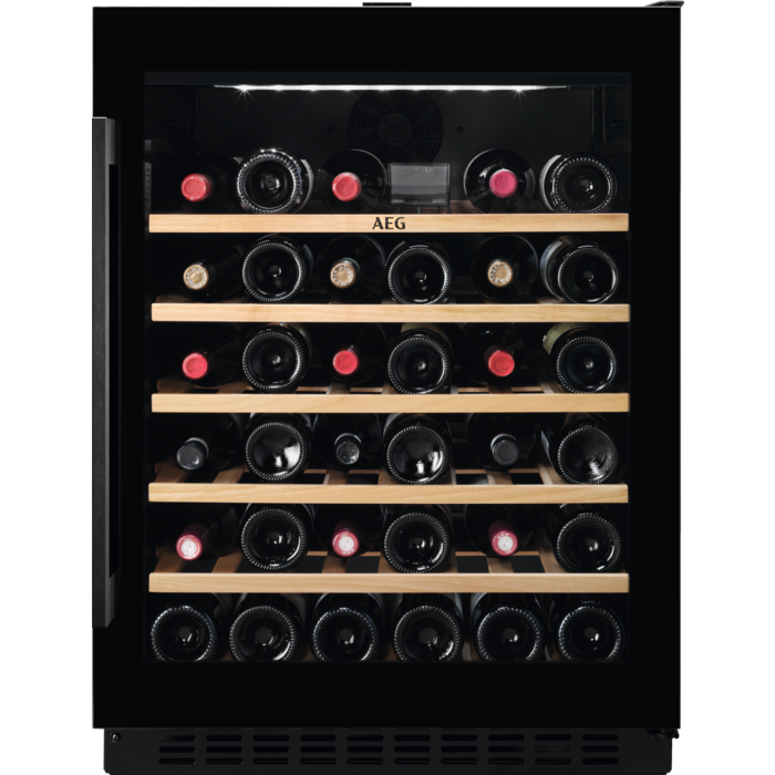 AEG 5000 SERIES BUILT IN WINE COOLER - BLACK  MODEL: AWUS052B5B RRP: £729(IN PACKAGING)