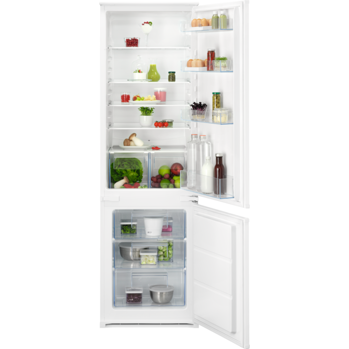 AEG 5000 COLDSENSE 177CM HIGH 70/30 INTEGRATED FRIDGE FREEZER WITH SLIDING DOOR FIXING KIT MODEL: OSC5S181ES RRP: £599(IN PACKAGING)