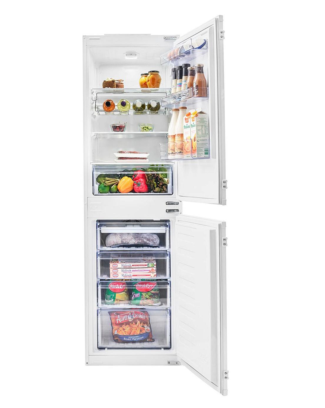 AEG 6000 TWINTECH 177CM HIGH 50/50 INTEGRATED FROST FREE FRIDGE FREEZER WITH SLIDING DOOR FIXING KIT MODEL: OSC6T185ES RRP: £729 (IN PACKAGING)