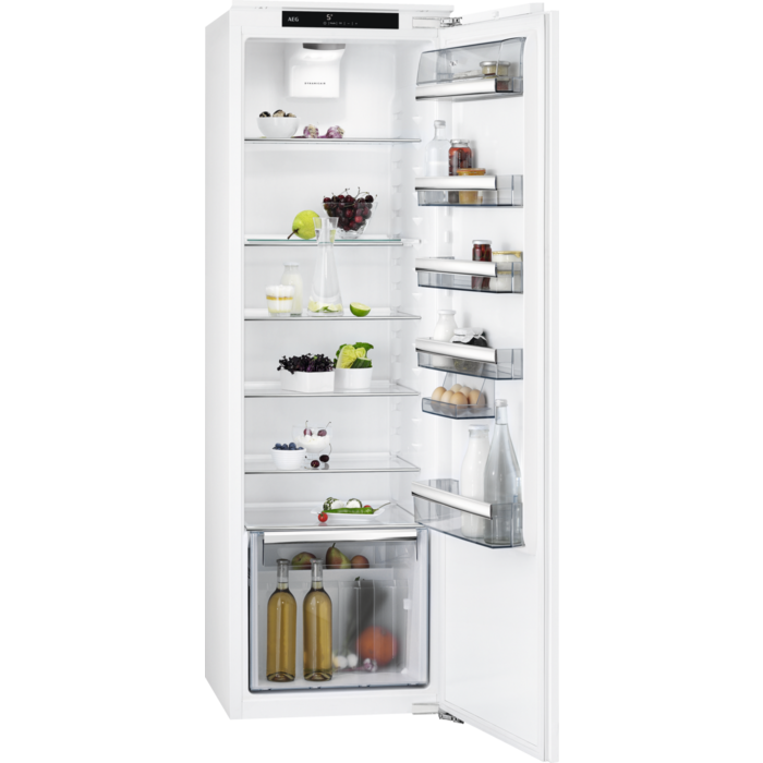 AEG INTEGRATED UPRIGHT FRIDGE - FIXED DOOR FIXING KIT - WHITE  MODEL: SKE818E1DC RRP: £869 (IN PACKAGING)