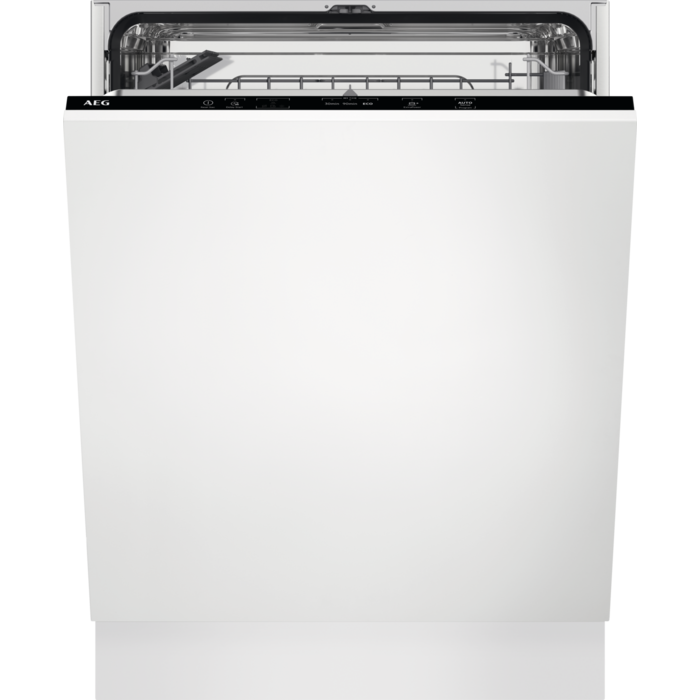 AEG 5000 INTEGRATED AIR DRY DISHWASHER 60CM MODEL: FSB42607Z RRP: £549(IN PACKAGING)