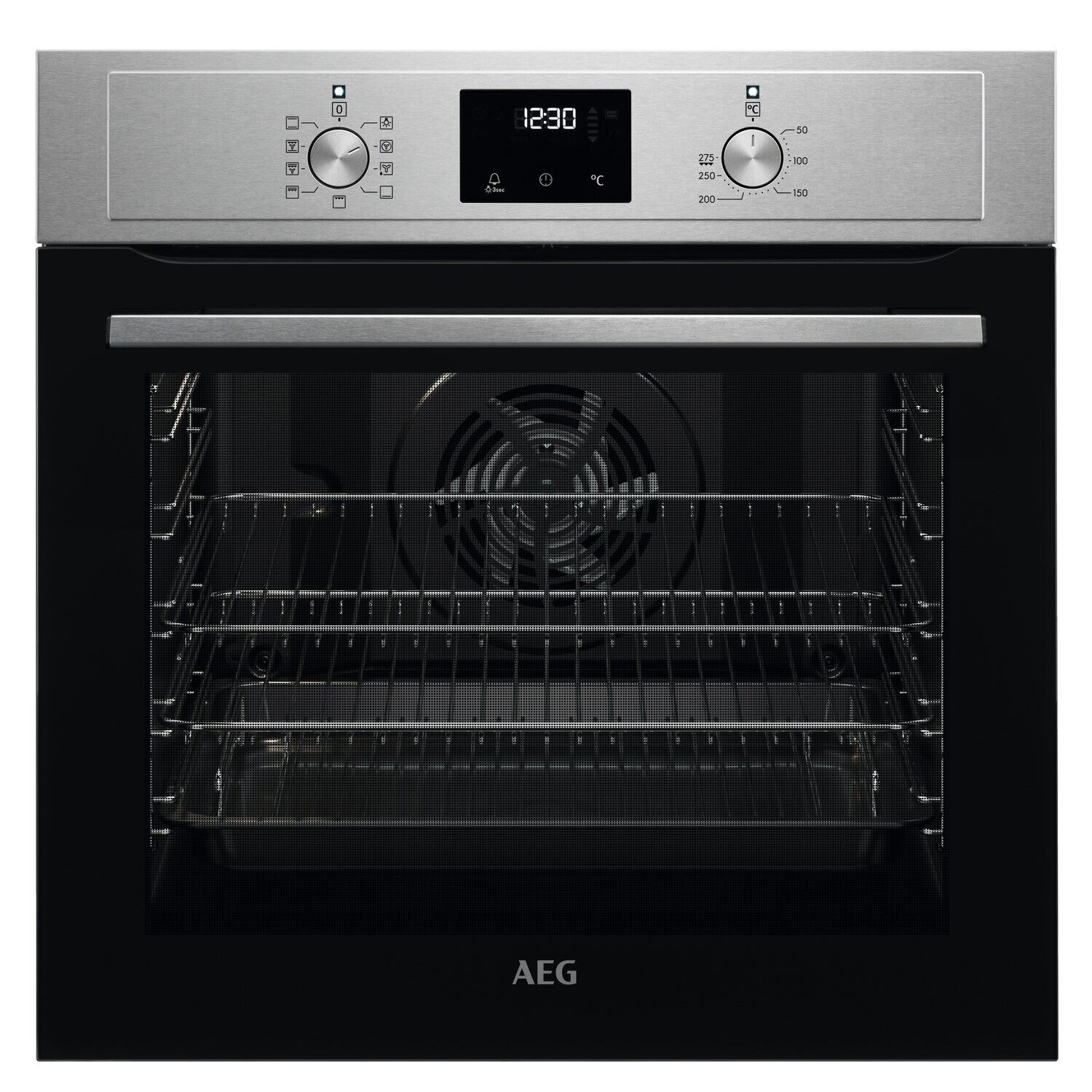 AEG 6000 SERIES BCX335R11M BUILT IN ELECTRIC SINGLE OVEN - STAINLESS STEEL MODEL: BEX335011M RRP: £549 (IN PACKAGING)