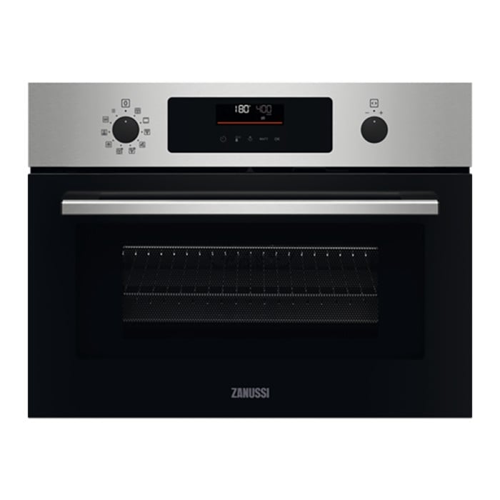 ZANUSSI SERIES 60 BUILT-IN COMBINATION MICROWAVE OVEN - STAINLESS STEEL MODEL: ZVENM6XN RRP: £529(IN PACKAGING)